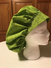 Scrub or Chef Hat Medical Nursing Chemo Lime Green  Other Shades of Green