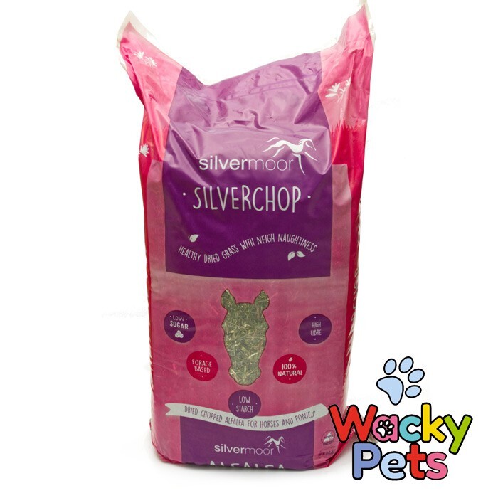 HORSE PONY FOOD / FEED Silvermoor Silverchop Alfalfa 12.5kg