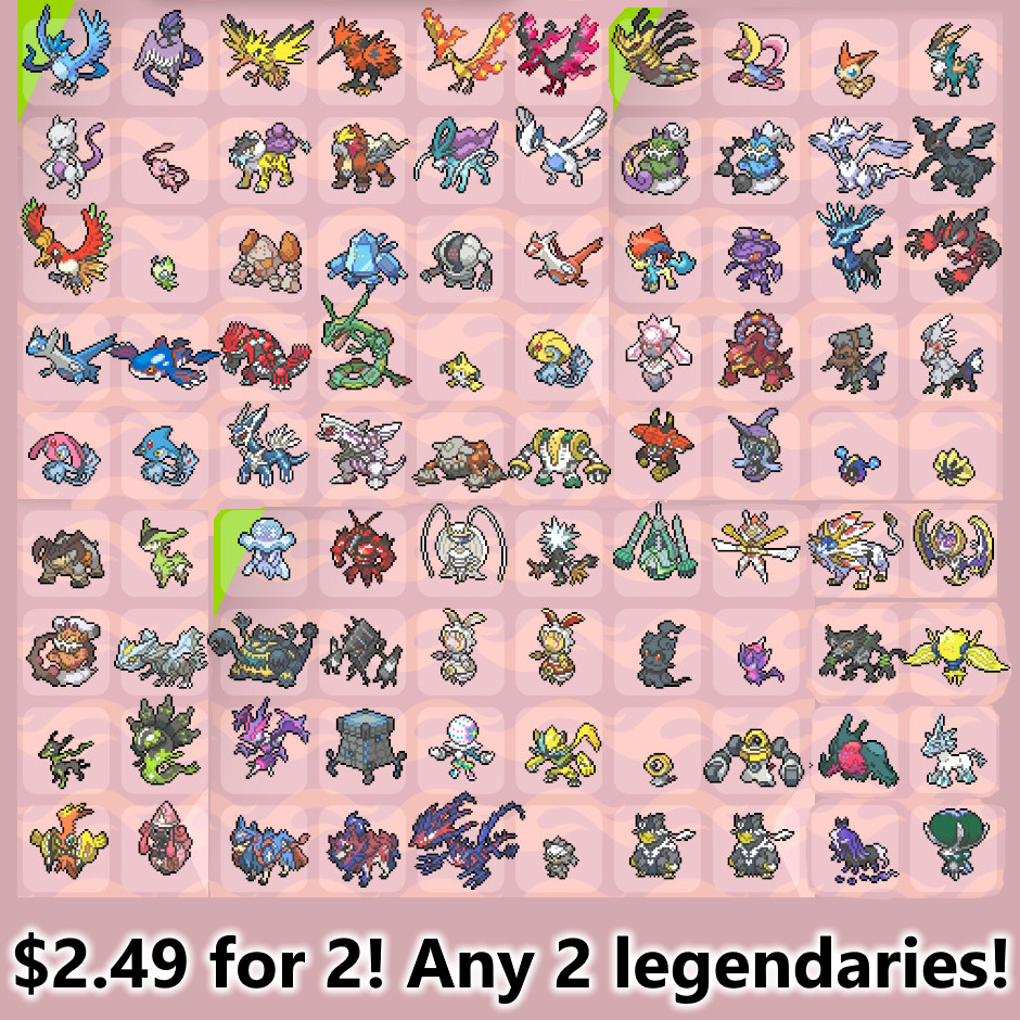 Pokemon Sword and Shield // GENESECT 6IV Events 2 (Instant Download) 