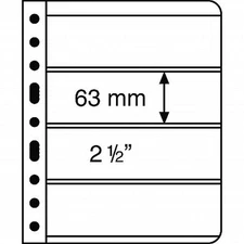 5 Leuchtturm Plastic Containers Vario 4C for Banknotes