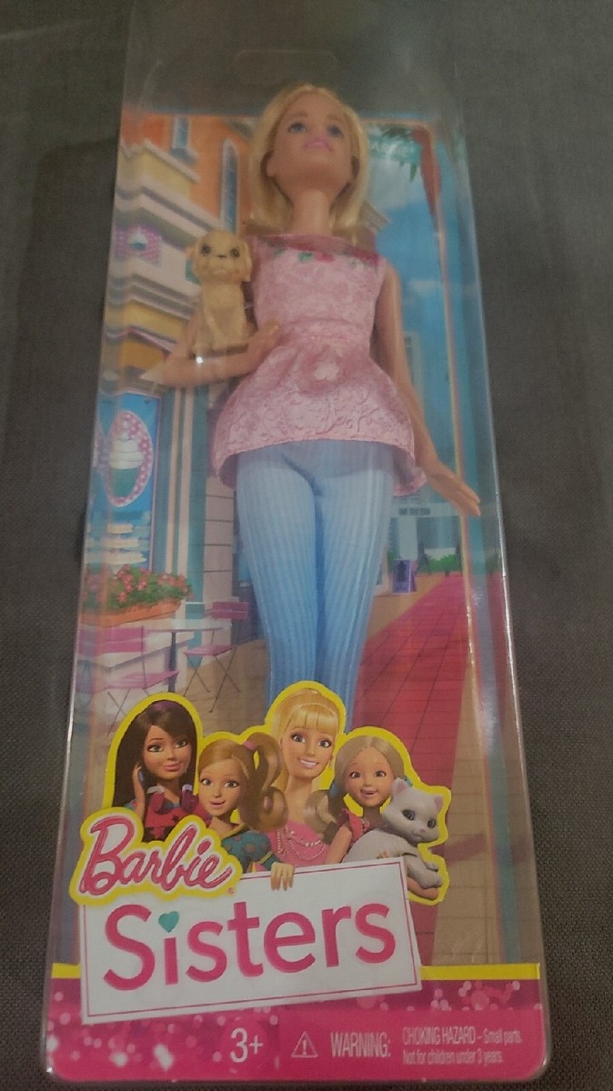 Sisters With Adventure Puppy Barbie Doll