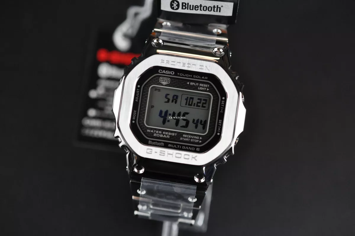 Casio G-shock GMW-B5000D-1JF Solar Radio Men's Watch Bluetooth in Box New