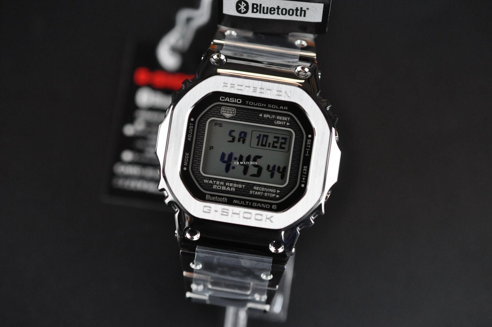 Casio G-shock GMW-B5000D-1JF Solar Radio Men's Watch Bluetooth in Box New