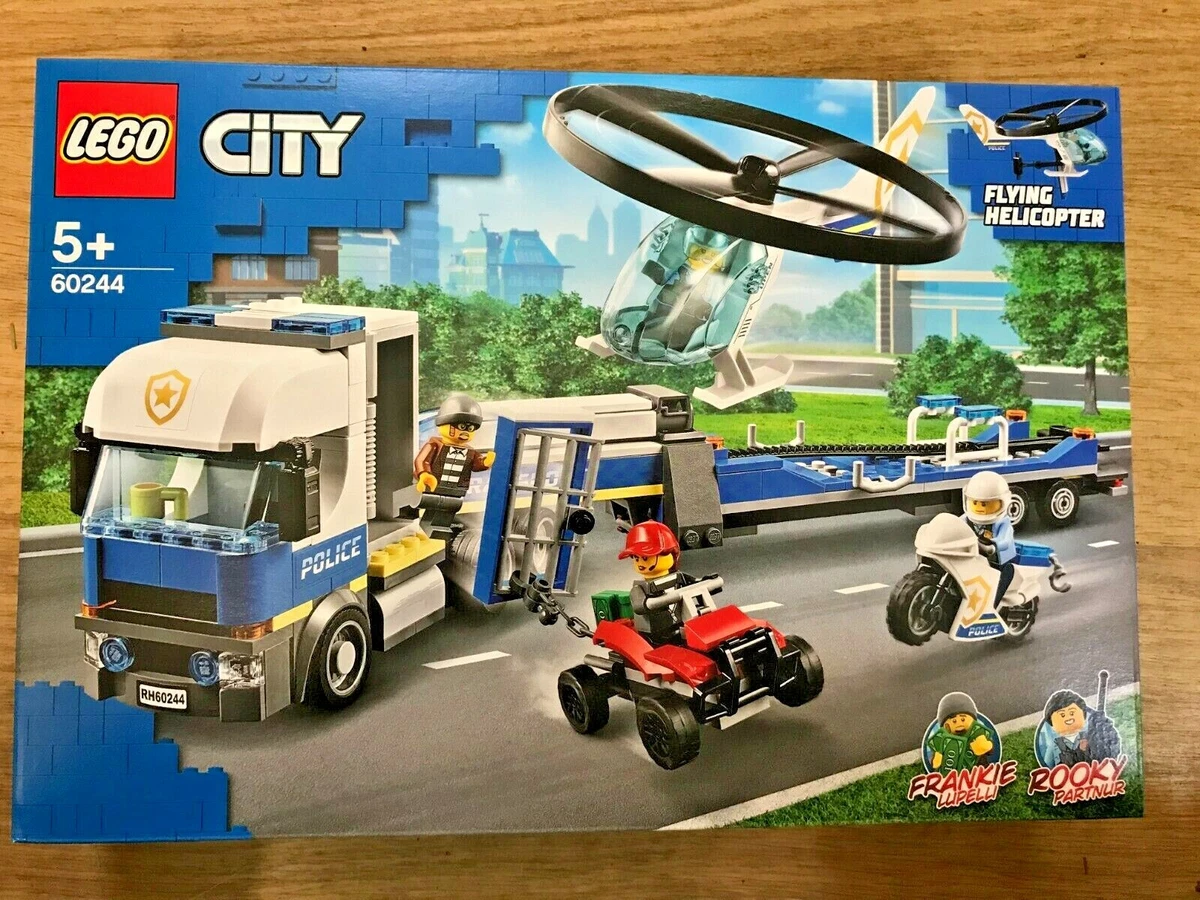 Lego City 60244 Police Helicopter Transport NEW Lego Sealed