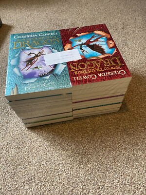 How to Train Your Dragon -12 Book Collection Cressida Cowell