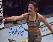 Cheyanne Vlismas UFC authentic signed autographed 8x10 photograph COA