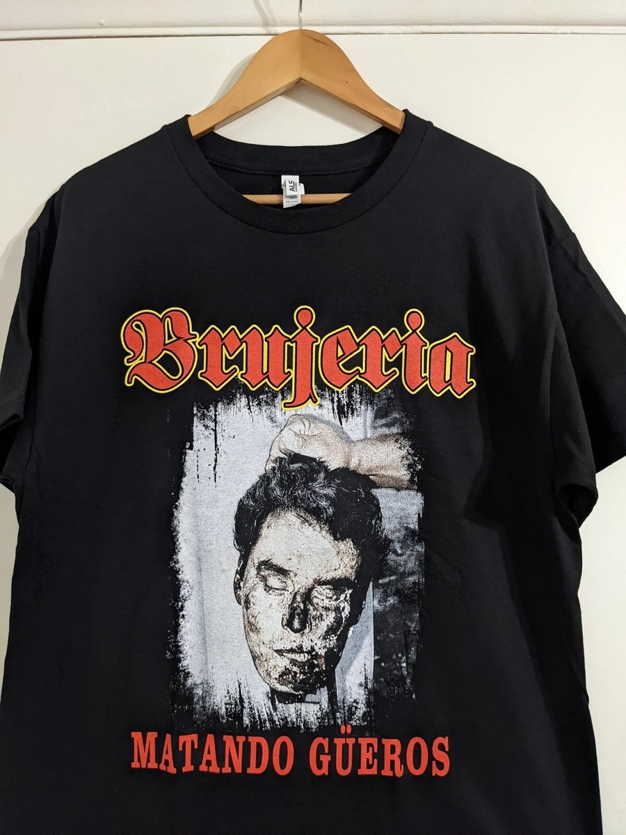 Brujeria - Matando Gueros Black Cotton Tee Vintage Unisex T-Shirt