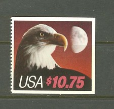 Timbre US Scott 2122 Aigle Et Lune 10,75 $10.75 Express Mail MNH