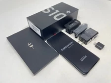 New Samsung Galaxy S10+ Plus Prism Black SM-G975U 512GB T-Mobile AT&T Unlocked