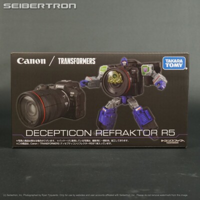 REFRAKTOR Transformers Canon EOS Rebel R5 camera G1 Reflector Hasbro 2023 New