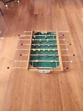 Vintage Floor Or Table Top Foosball Table Antique