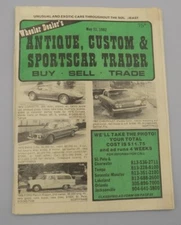 Auto Trader Wheeler Dealers May 1982 Central Florida Antique Sportscar Custom