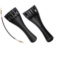 Ultra Composite Tailpiece with 4-tuners and Tailgut for 4/4 Violin