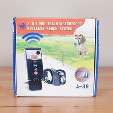 OkPet Intelligent 2 in 1 Dog Training  Outdoor Wireless Fence System Open Box