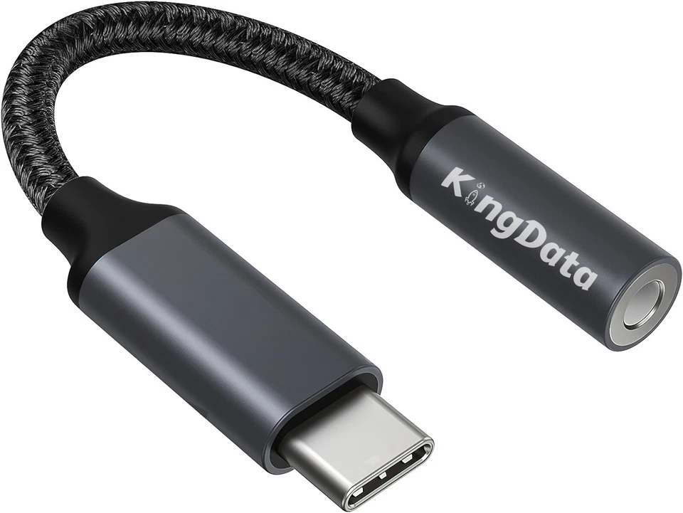 USB TYPE C TO 3.5mm AUDIO HEADPHONE ADAPTER JACK Android Cable iPhone Galaxy - Image 2 of 4