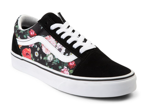 vans old skool garden floral skate shoe