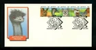 Postal History Australia FDC #992 Animals wildlife kangaroo koala emu bird 1986