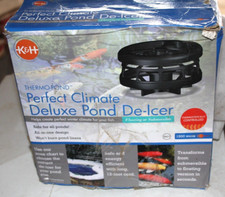 K H Pet Thermo-Pond Perfect Climate Deluxe Pond De-Icer UNTESTED MIGHT NOT WORK
