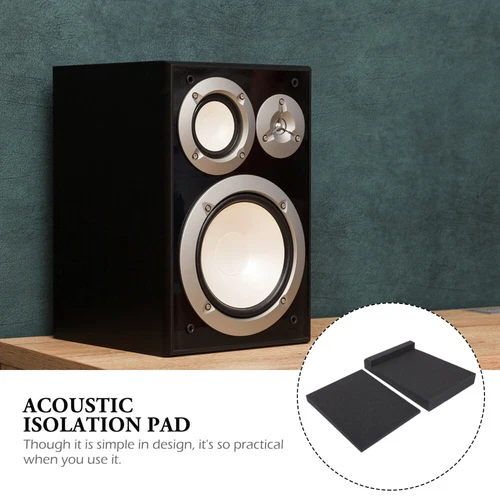  Sound-absorbing Shock Pad Speakers Isolation Pads Studio Monitor Cushion