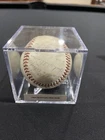 1960’s Boston Red Sox Autographed Team Baseball w/Protective Case