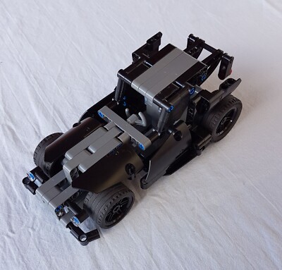 Lego   Technic Fluchtfahrzeug Unikat MoC AFoL (Basis 42046) Pull Back Motor