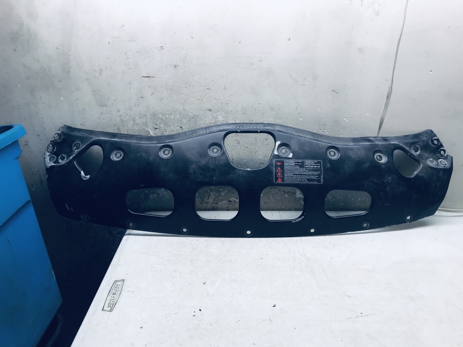 05 06 07 08 09 10 Bentley Continental GT Radiator Core Support Cover 3W8010420F
