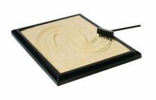 Zen Garten Schwarz Quarz Sand Weiss Feng Shui Rechen Kraft Stein Kasten Bali