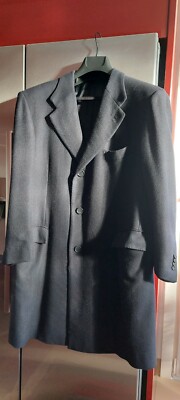 KITON Mantel 100% Kaschmir Herren Gr. 54