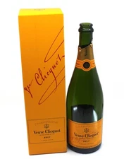  Veuve Clicquot Champagne Brut - 750 ml Empty Bottle & Box for Bar Display 