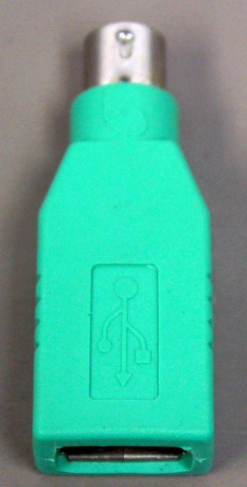 Kensington USB Female to PS2 Male mini DIN PC Trackball Mouse Keyboard Adapter - Image 2 of 4