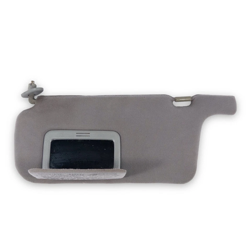 1990-1992 Nissan Stanza Driver Left Side Sun Visor Gray Cloth - Image 2 of 4
