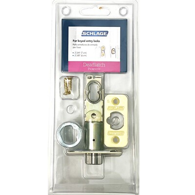 Schlage for: Keyed Entry Locks / Interior Locks