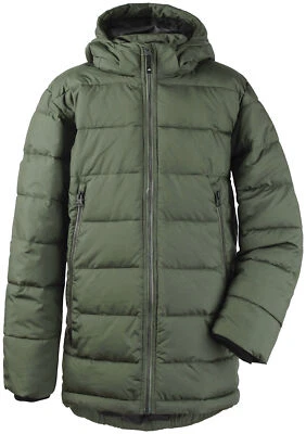 Didriksons Steppjacke Jacke Valetta Boy's Youth Jacket  dunkelgrün winddicht - Bild 1 von 4