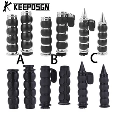 1" Handle Bar Hand Grips For Harley Touring Sportster XL883 1200 Touring Glide