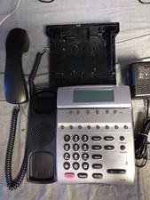 NEC Dterm IP Telephone w/power suppIy ITR-8D-2 BK 780011 Black Warranty