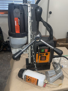 Evolution Bora 2800 Magnetic Drill Press 1-1/8” (28mm)Capacity w/ Coolant System