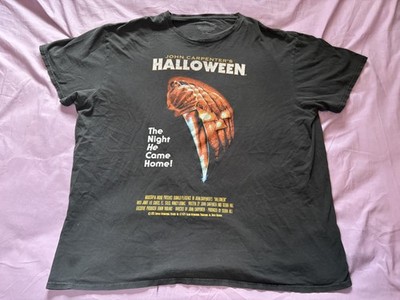 John Carpenter Halloween Shirt Mens 2XL Black Michael Myers Movie Graphic Tee