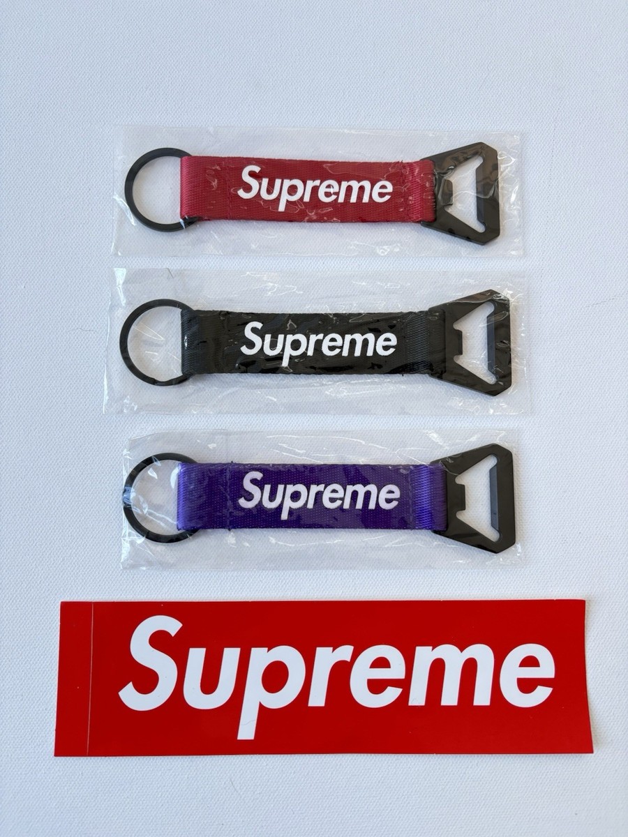 Opener Bottle Webbing Supreme - Keychain FW21 Red RED KEYCHAIN