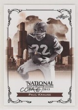 2013 Leaf National Convention Paul Krause #N-PK1 HOF 0w6