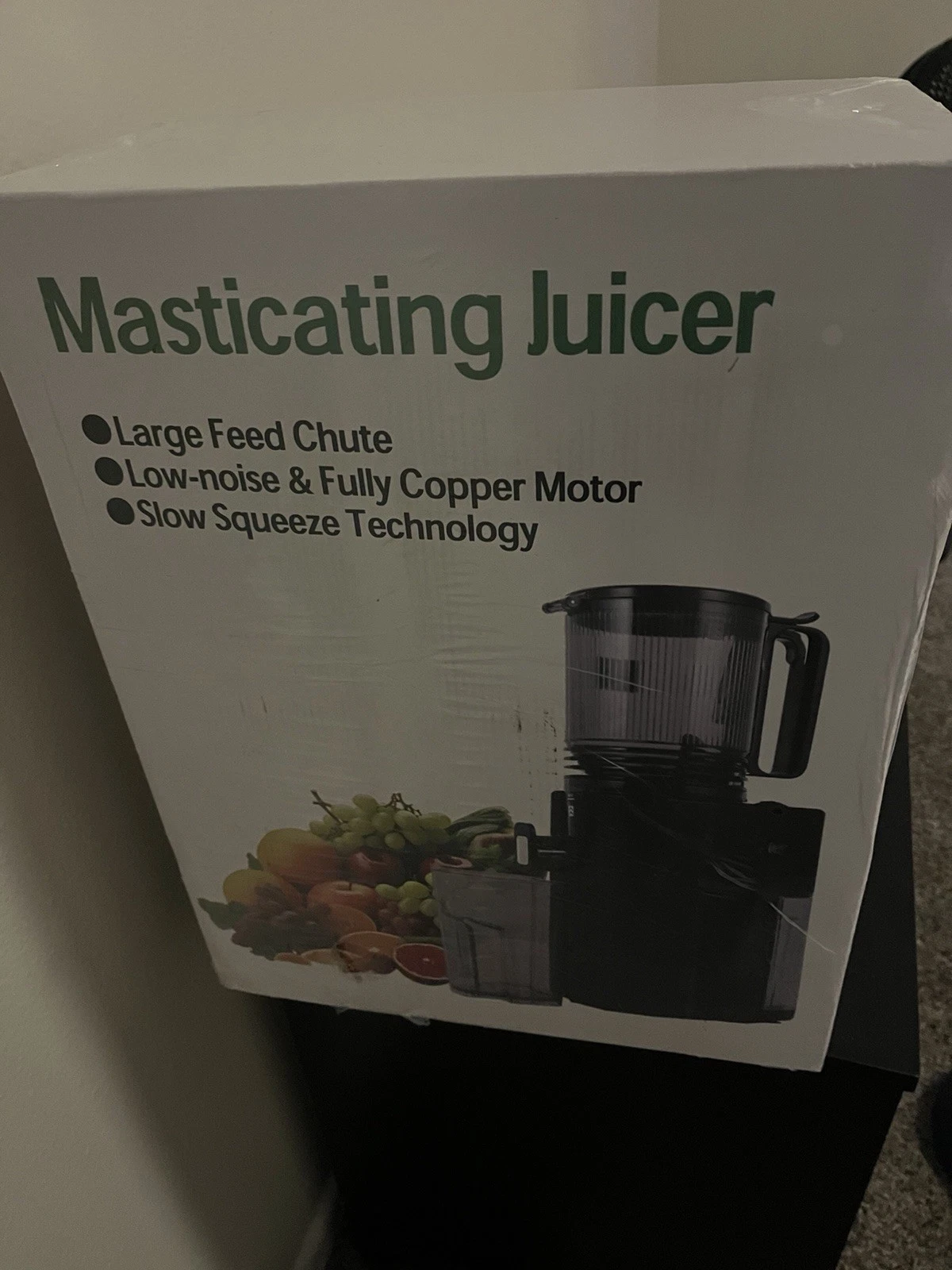 Electric Juicer Machine for Whole Fruits and Vegetables Easy to Clean
Opens in a new window or tab