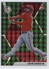 2021 Panini Mosaic Rookie Green Mosaic Prizm Luis Garcia Luis V Garcia #249 1px8