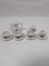 Vintage 10 piece Miniature Tea Set Floral