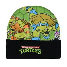 Teenage Mutant Ninja Turtles Beanie Leonardo Raphael Michelangelo Donatello Cap