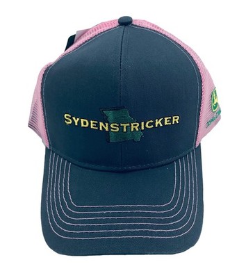 John Deere''Sydenstricker'' Gray and Pink Hat/Cap - LP70150