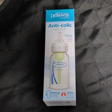 Dr. Brown  s Options Anti-Colic Narrow Neck Baby Bottle 120ml/4oz Slow Flow