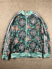 Adidas Originals SST Superstar Track Jacket Youth M Blue Zoo Full Zip Stripes