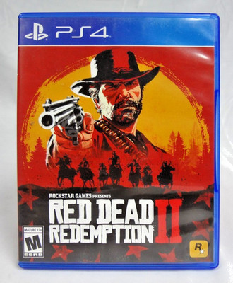 Sony PlayStation 4 PS4 Red Dead Redemption 2 Video Game Complete in Box!