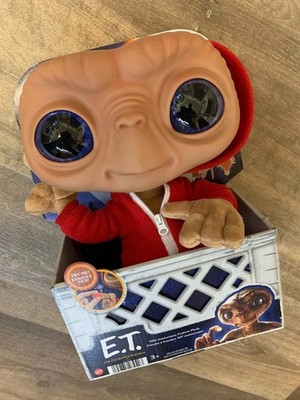 E.T. The Extra Terrestrial 40th Anniversary sprechender Plüsch ~ Mattel ~ NEU