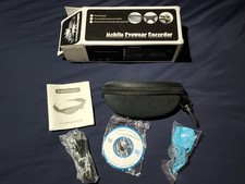 Mobile Eyewear Recorder Glasses HD Video 2GB Memory Sleek Design Vlog Camera