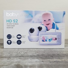 Babysense HD S2 Video Baby Monitor with 2 Cameras White F40035460 